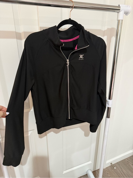 Juicy Couture Jackets & Blazers - Juicy Couture Black Zip Jacket